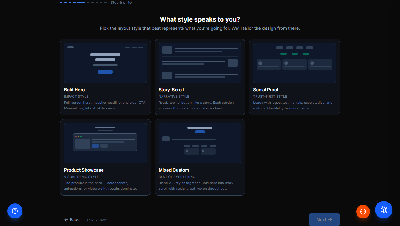 AI Style Picker
