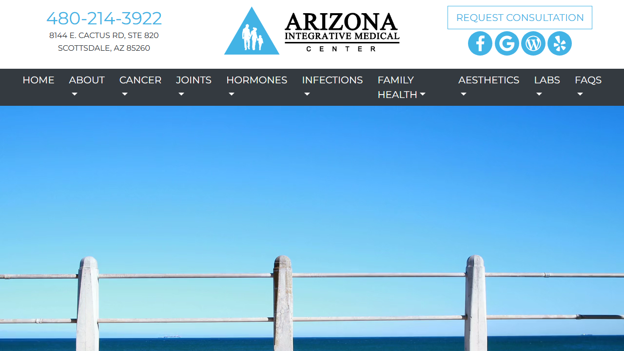 Arizona Integrative Medical Center before transformation